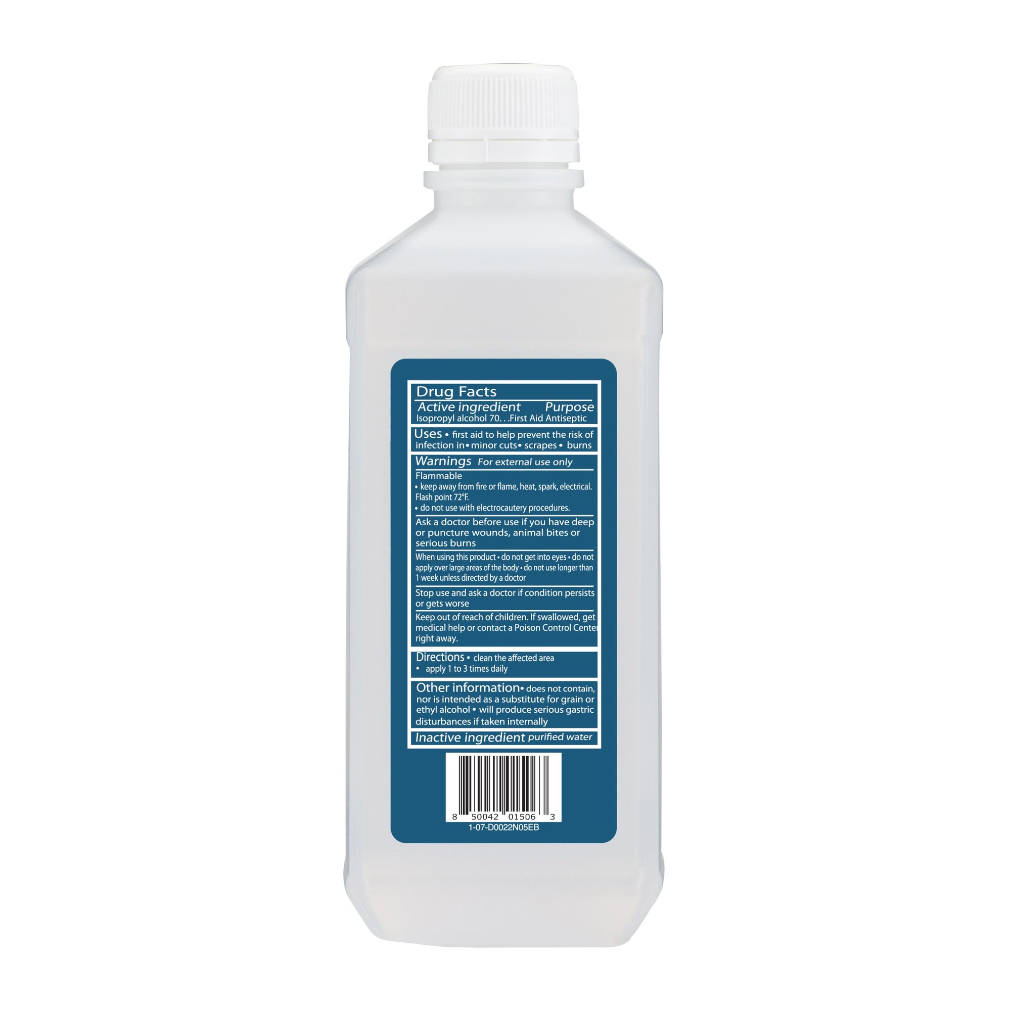 Isopropyl Rubbing Alcohol 70% USP 16 oz