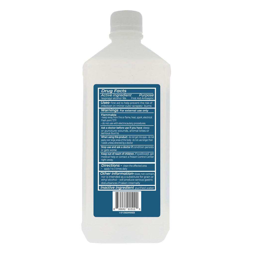 Isopropyl Rubbing Alcohol 70% USP 32 oz