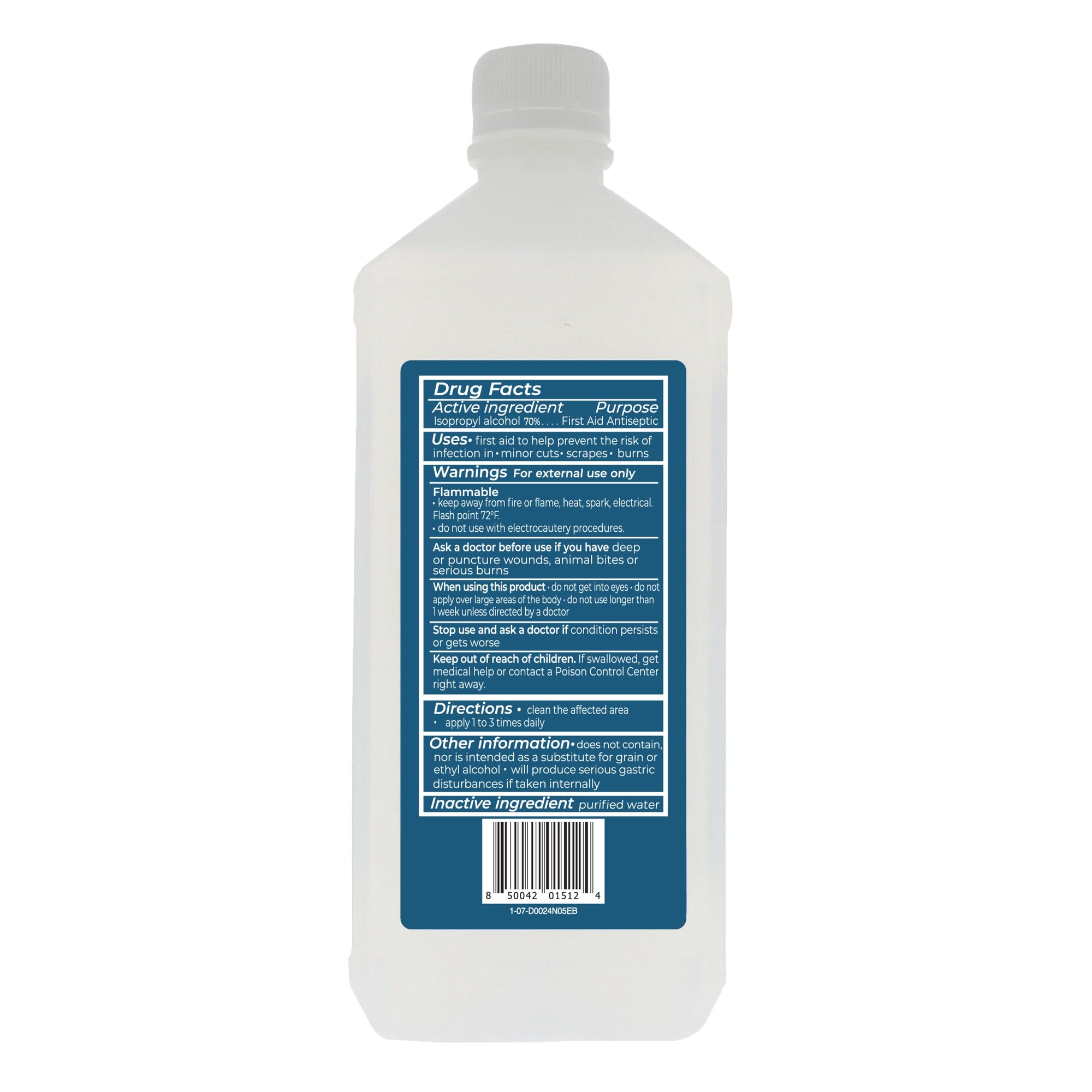 Isopropyl Rubbing Alcohol 70% USP 32 oz