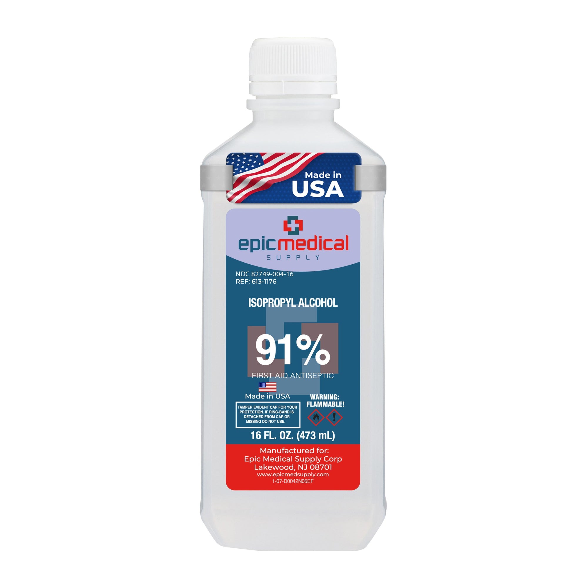 Isopropyl Alcohol 91% 16 oz