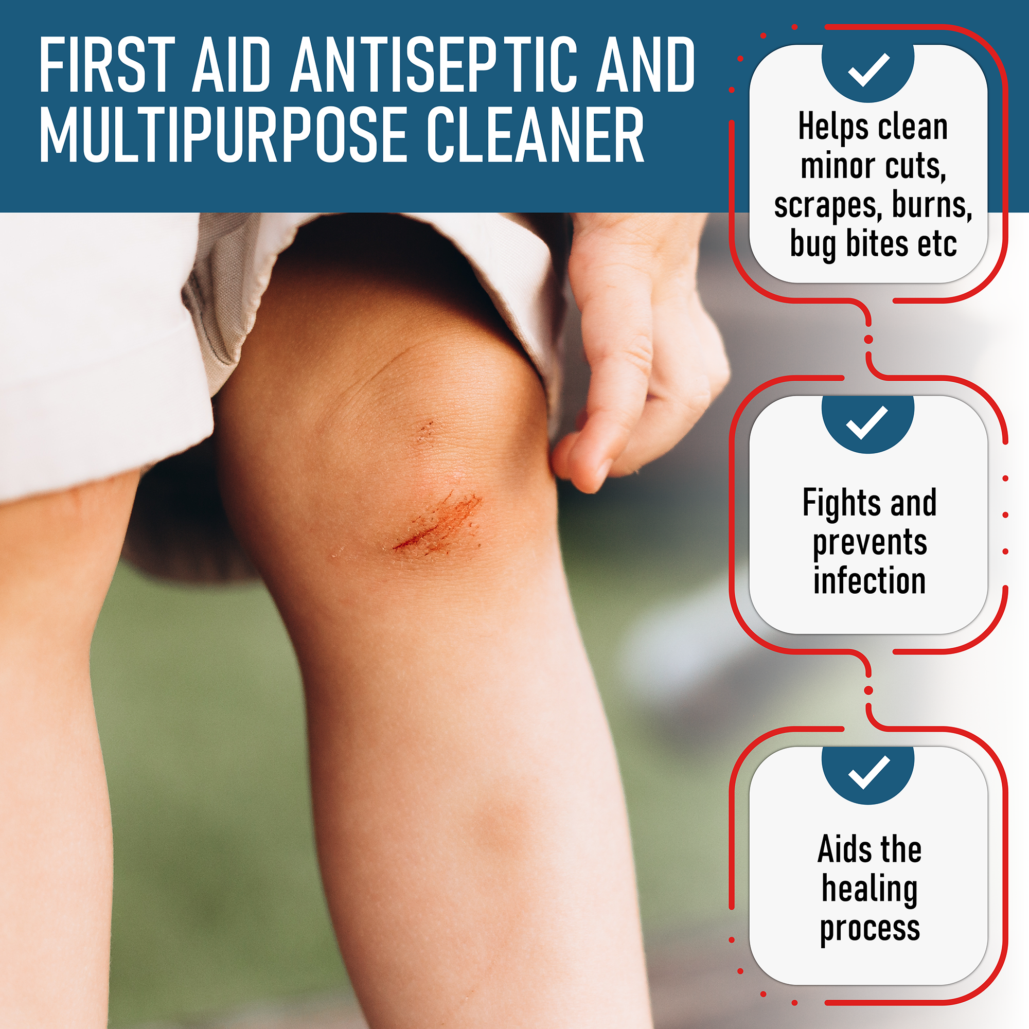 Hydrogen Peroxide Solution 3% USP - 16 oz First Aid Antiseptic