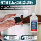 Isopropyl Rubbing Alcohol 70% USP 16 oz