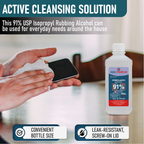 Isopropyl Alcohol 91% 16 oz